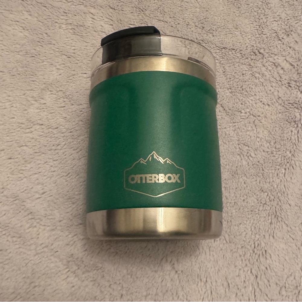 OtterBox Elevation 10 Tumbler Green Stainless Steel 10oz‎ Insulated Mug w/ Lid